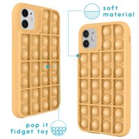 imoshion Pop It Fidget Toy - Pop It hoesje iPhone 12 (Pro) - Goud