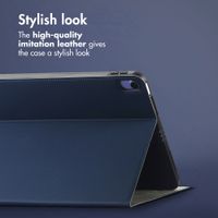 Accezz Classic Tablet Case Apple iPad 11 (2025) 11 inch A16 / iPad 10 (2022) 10.9 inch - Dark Blue
