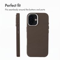 Accezz Mesh Back Cover with MagSafe Apple iPhone 17 - Brown