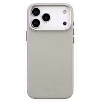 Accezz MagSafe Leather Backcover Apple iPhone 18 Pro / 17 Pro - Light Grey