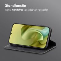 imoshion Slim Bookcase Motorola Moto G86 - Zwart