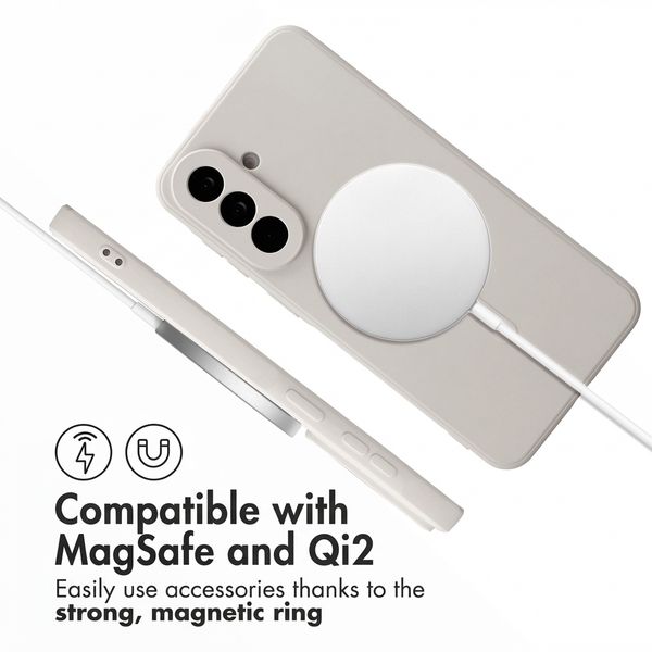 imoshion Colour Back Cover with MagSafe Samsung Galaxy A37 (5G) - Beige