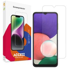 Accezz Gehard Glas Screenprotector Samsung Galaxy A22 (5G)