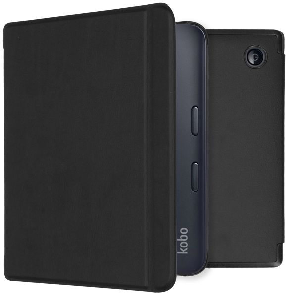 imoshion Slim Hard Case Bookcase Kobo Libra 2 / Tolino Vision 6 - Zwart