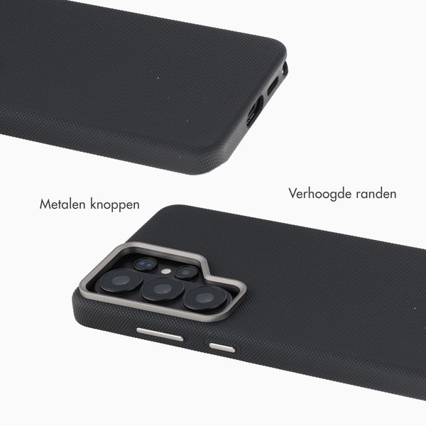 Accezz Mesh Backcover met MagSafe Samsung Galaxy S26 Ultra - Zwart