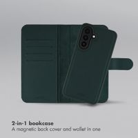 Accezz Edge detachable Bookcase with MagSafe Samsung Galaxy A27 (5G) - Green
