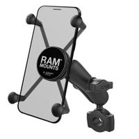 RAM Mounts X-Grip® met Torque stuurbevestiging telefoonhouder fiets/motor/scooter - Universeel - Groot - Zwart