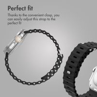 Accezz Ocean band Apple Watch | 44/45/46/49 mm - Black