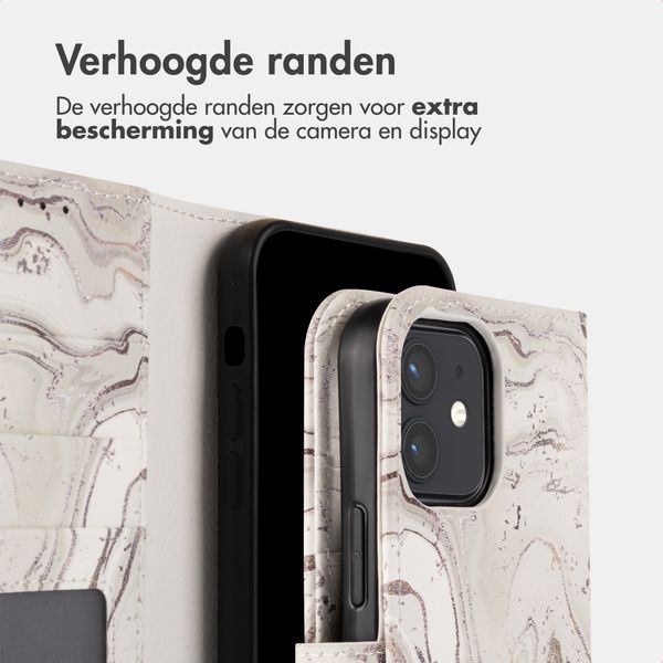 imoshion Design Bookcase Apple iPhone 11 - Sandy Marble