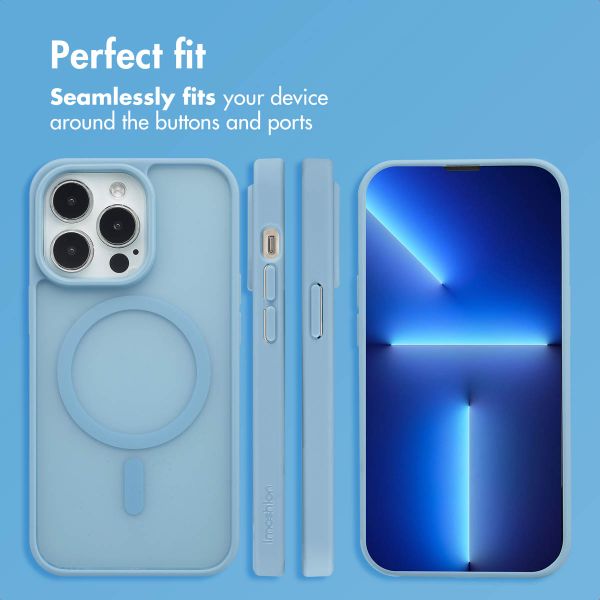 imoshion Colour Guard Back Cover with MagSafe Apple iPhone 13 Pro - Light blue