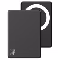 iDeal of Sweden Slim MagSafe Powerbank 5.000 mAh - Draadloze powerbank - Black