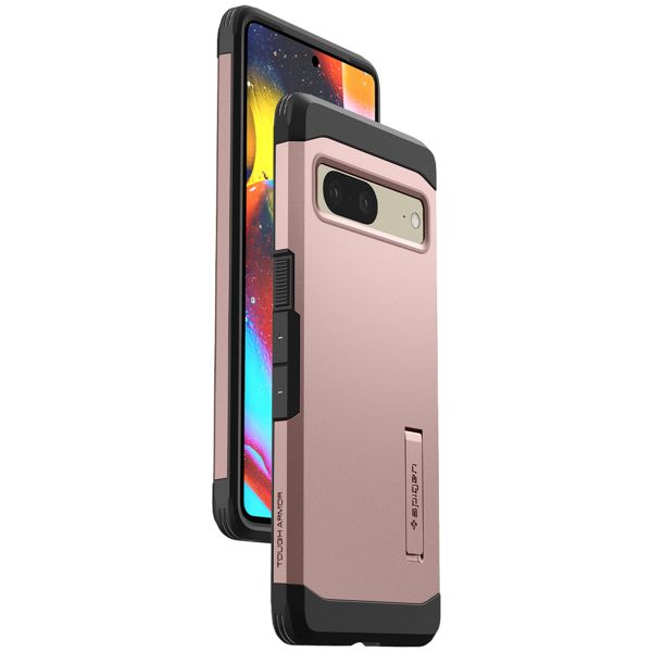 Spigen Tough Armor Backcover Google Pixel 7 - Rose Gold