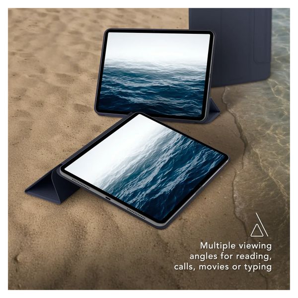 dbramante1928 Avenida ICON Bookcase Apple iPad 11 (2025) 11 inch A16 / iPad 10 (2022) 10.9 inch - Deep Water