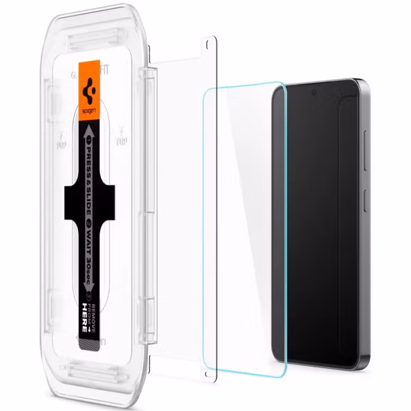 Spigen GLAStR EZ Fit Screenprotector + Applicator 2-pack Samsung Galaxy S24 / S25