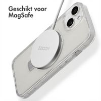 Accezz Ring Stand Backcover met MagSafe Apple iPhone 15 - Transparant