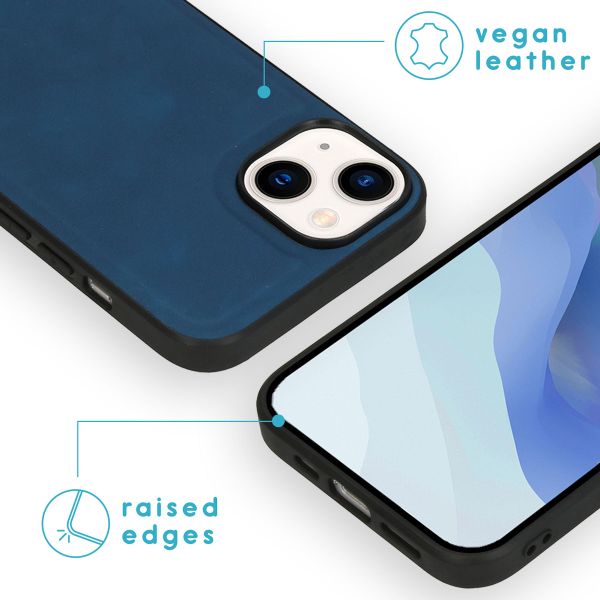 imoshion Uitneembare 2-in-1 Luxe Bookcase Apple iPhone 14 - Blauw