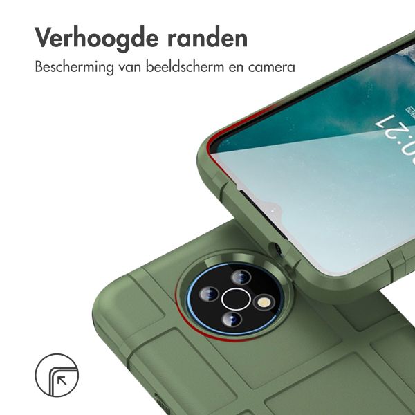 imoshion Rugged Shield Backcover Nokia G50 - Donkergroen