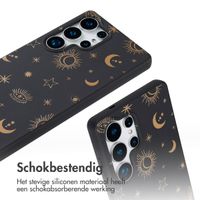 imoshion Siliconen design hoesje met koord Samsung Galaxy S25 Ultra - Sky Black