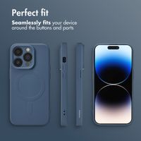 imoshion Colour Back Cover with MagSafe Apple iPhone 14 Pro - Dark Blue
