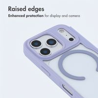 imoshion Transparent Bookcase with MagSafe Apple iPhone 17 Pro - Lilac
