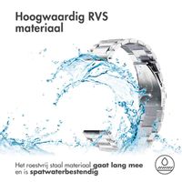 imoshion Stalen bandje  - Universeel 24 mm aansluiting - Zilver