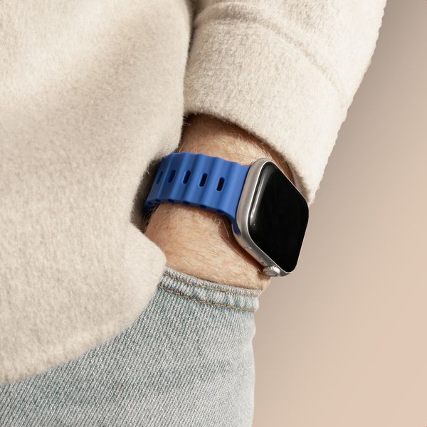 Accezz Ocean band Apple Watch | 44/45/46/49 mm - Royal Blue