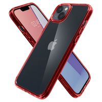 Spigen Ultra Hybrid Backcover iPhone 14 - Rood