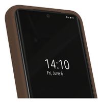 iDeal of Sweden Silicone Case met MagSafe Samsung Galaxy S26 - Mocha Mousse