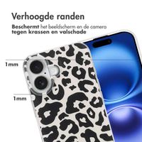 imoshion Design hoesje Apple iPhone 16 - Leopard Transparent