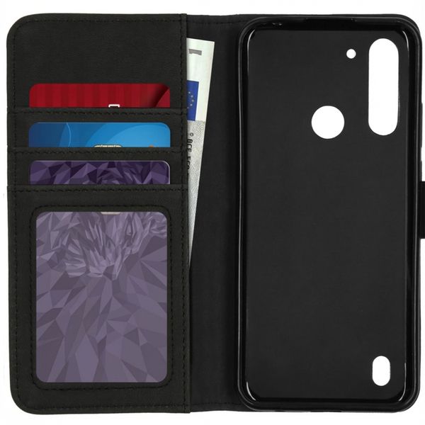 imoshion Luxe Bookcase Motorola Moto G8 Power Lite - Zwart