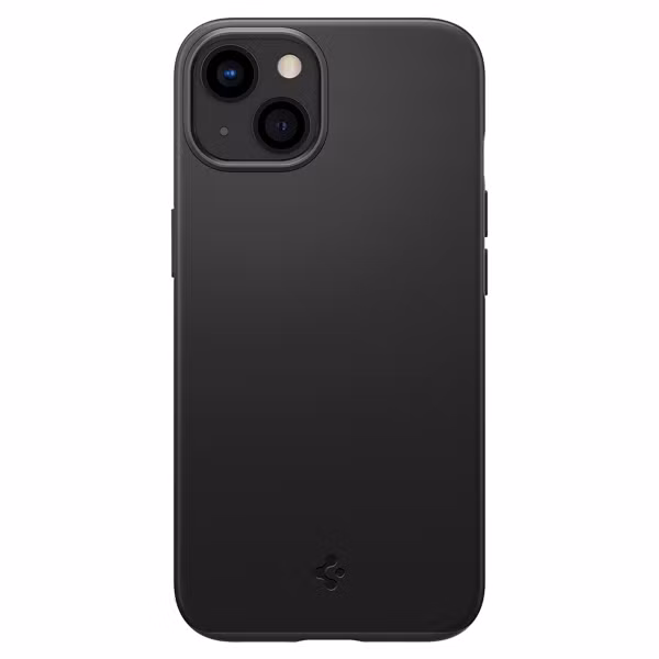 Spigen Thin Fit Backcover Apple iPhone 13 - Zwart