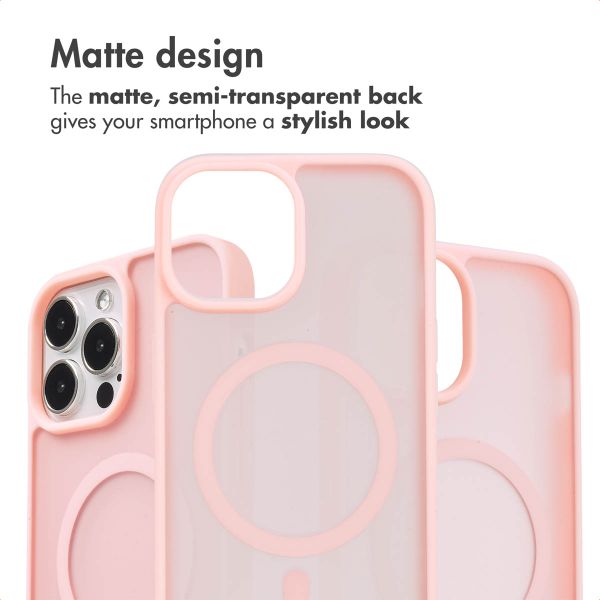 imoshion Colour Guard Back Cover with MagSafe Apple iPhone 13 Pro Max - Light Pink