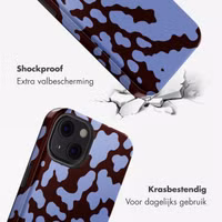 Selencia Vivid Backcover met MagSafe Apple iPhone 13 - Moo'd Lavender Glow