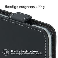 Accezz Flipcase Samsung Galaxy S25 Edge - Zwart