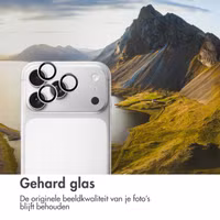 imoshion 2 Pack Camera lens protector Apple iPhone 17 Pro / 17 Pro Max - Silver