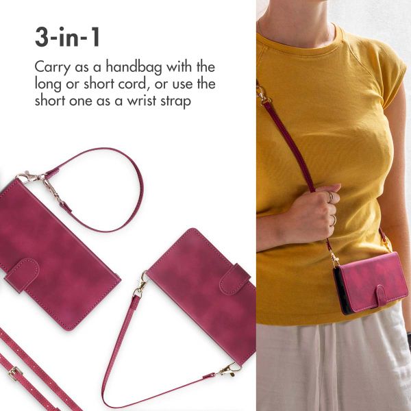 imoshion Bookcase with Strap Apple iPhone 11 - Red