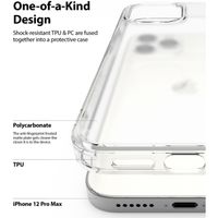 Ringke Fusion Backcover iPhone 12 (Pro) - Mat Transparant