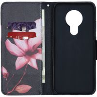 Design Softcase Bookcase Nokia 5.3 - Bloemen