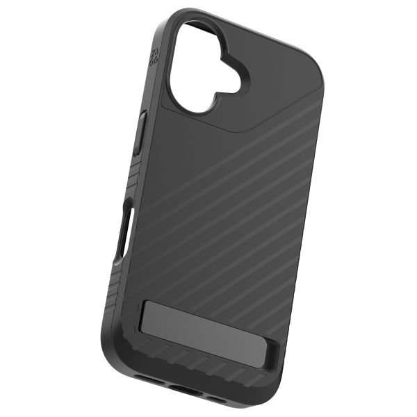 ZAGG Denali Snap KickStand Case met MagSafe iPhone 16 - Zwart