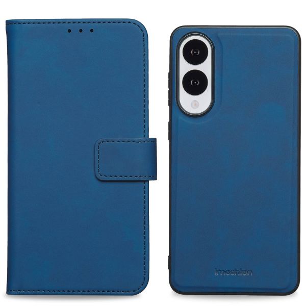 imoshion Uitneembare 2-in-1 Luxe Bookcase Samsung Galaxy S25 Edge - Blauw