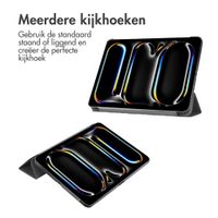 imoshion Trifold Bookcase Apple iPad Pro 11 (2024) M4 - Zwart