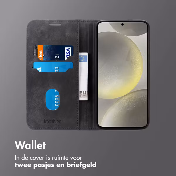 imoshion Slim Bookcase Samsung Galaxy S24 / S25 - Zwart