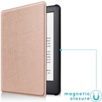 imoshion Slim Hard Case Sleepcover Amazon Kindle 10 - Rosé Goud