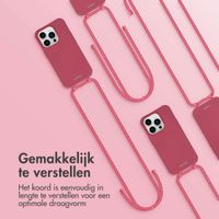 imoshion Color Backcover met afneembaar koord Apple iPhone 14 Pro - Donkerrood