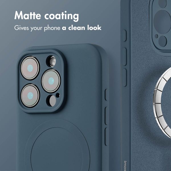 imoshion Colour Back Cover with MagSafe Apple iPhone 16 Pro Max - Dark Blue