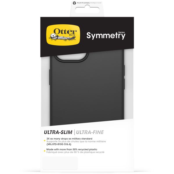 OtterBox Symmetry Backcover Apple iPhone 15 / 14 / 13 - Zwart
