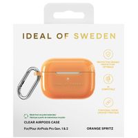 iDeal of Sweden Clear Case Apple AirPods Pro - Orange Spritz