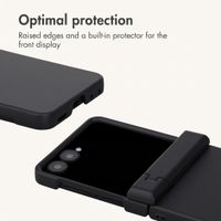 imoshion Colour Back Cover with Stand Samsung Galaxy Z Flip 8 - Black