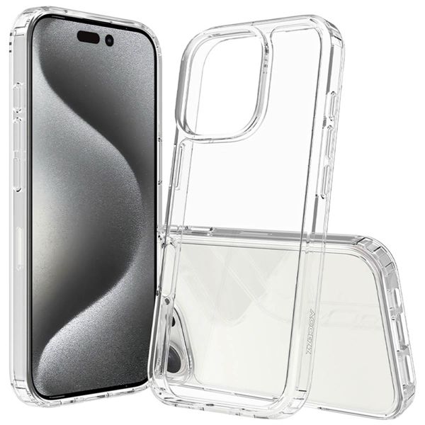 Accezz Xtreme Impact Backcover Apple iPhone 16 Pro - Transparant