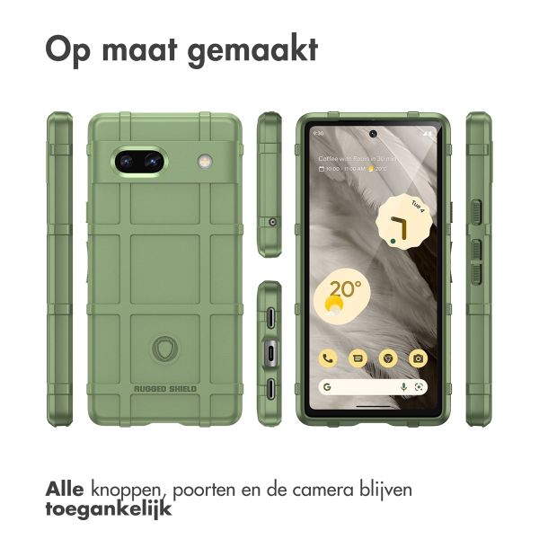 imoshion Rugged Shield Backcover Google Pixel 7a - Groen